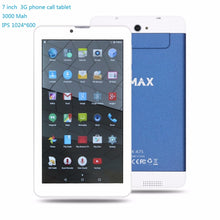 Load image into Gallery viewer, KMAX 7 inch 3G Phone Call Tablets pc Android 8.1 SIM IPS Quad Core usb wifi bluetooth cheap phablets 16GB Mini pad case 8 10.1