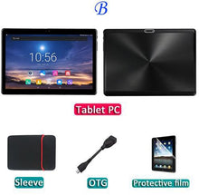 Load image into Gallery viewer, 2019 MT6753 10.1&#39; the Tablet Android 9.0 8 Core 6GB + 64GB  ROM Dual Camera 5MP SIM Tablet PC Wifi mirco Usb GPS bluetooth phone
