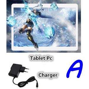 2019 CP9 2.5D IPS tablet PC 3G Android 9.0 Octa Core Google Play The tablets 6GB RAM 64GB ROM WiFi GPS 10' tablet Steel Screen