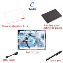 Load image into Gallery viewer, 2019 CP9 2.5D IPS tablet PC 3G Android 9.0 Octa Core Google Play The tablets 6GB RAM 64GB ROM WiFi GPS 10&#39; tablet Steel Screen