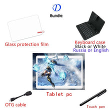 Load image into Gallery viewer, 2019 CP9 2.5D IPS tablet PC 3G Android 9.0 Octa Core Google Play The tablets 6GB RAM 64GB ROM WiFi GPS 10&#39; tablet Steel Screen